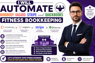 automate mindbody vagaro stripe and quickbooks fitness bookkeeping