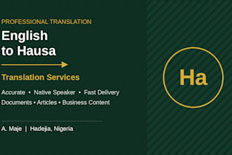 translate english to hausa