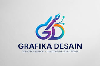 design professional logo and brand graphics