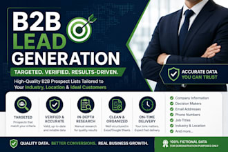 build a targeted b2b lead list with decision makers