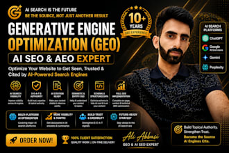 do GEO ai SEO to improve your visibility ai search engines