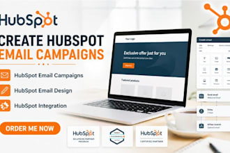 create hubspot email campaigns, hubspot email design, hubspot integration
