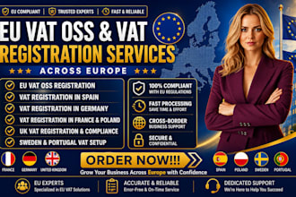 do vat oss registration, ioss registration, eu vat filing and eu vat compliance