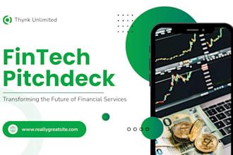 create fintech pitch deck investor fundraising presentation