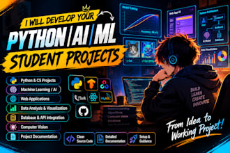develop your python ai ml or computer science project