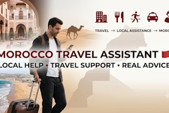 be your local travel and tourism assistant in morocco