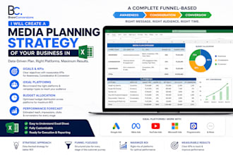 develop digital media planning and strategy for your brand