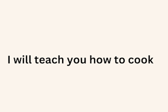 teach you how to cook bread