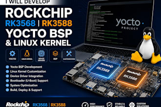 develop rockship rk3568 rk3588 yocto bsp and linux kernel