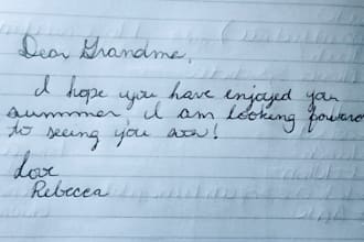 type handwritten documents into word