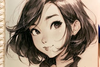 do anime manga character illustration