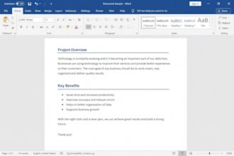 do ms word typing, copy paste and data entry