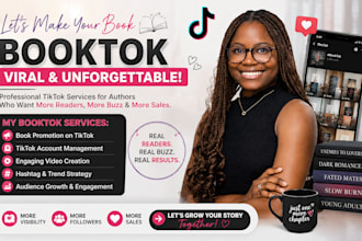 promote your book with boktok marketing and promotion
