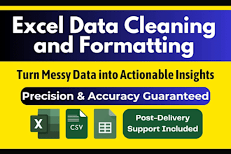 ms excel data cleaning and formatting, merging, splitting, sorting, deduping