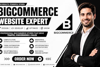 develop bigcommerce website design bigcomerce store redesign website development