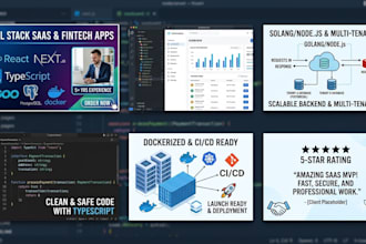 build full stack saas and fintech with typescript and golang
