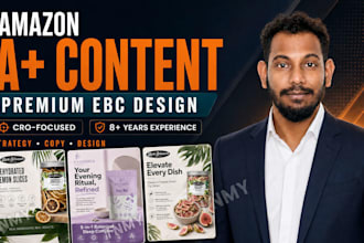 design premium amazon a plus content ebc and brand story