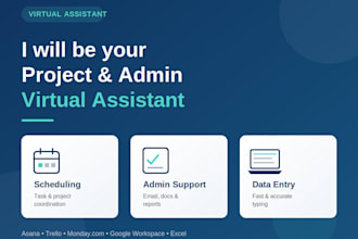 provide expert project management and administrative support