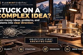 architect a clear solution for your complex idea or problem