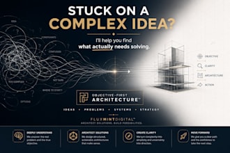 architect a clear solution for your complex idea or problem