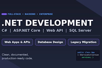 develop and modernize dotnet applications