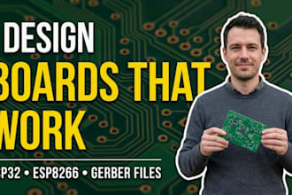 do esp32 pcb design, esp8266 iot pcb layout, antenna design and gerber files