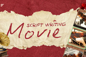do screenplay screenwriting movie script writing film script editing tv pilot
