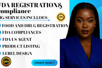 complete fda registration, us agent and fda compliance