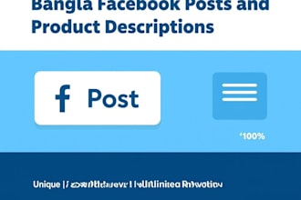 do professional bangla content writing and article writing