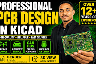 do pcb design, rf pcb layout, automotive led pcb, can bus pcb in kicad pcb
