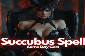 cast night with a succubus spell, summon female succubus, have one night stand