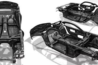 design vehicle chassis,car frames, unibody,ev skateboards, suspension,roll cages