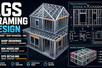 design light gauge steel framing and cold formed steel structures