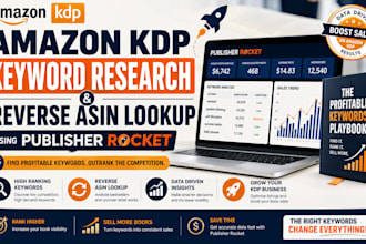 do amazon kdp keyword research and reverse asin lookup using publisher rocket