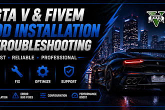 install, fix, and troubleshoot gta v and fivem mods