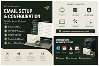 setup and configure your business email server