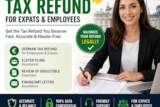 help you with german tax refund for expats and employees