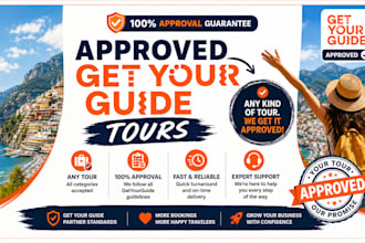 create, fix rejected getyourguide tours