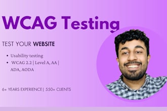 web accessibility testing and wcag audits