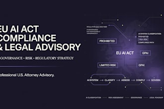 provide US attorney ai act compliance and regulatory legal services