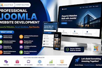 theatre job board art gallery law firm SEO agency IT consultancy joomla website
