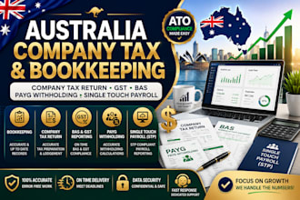 do australia bookkeeping company income tax return gst payg withholding
