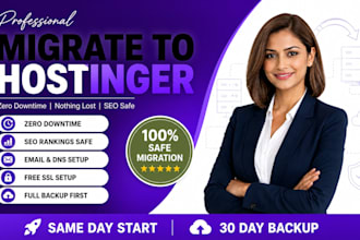 migrate website to hostinger, hostinger website migration, domain and ssl setup