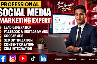 be your plumbing, roofing, construction, social media marketing for more leads