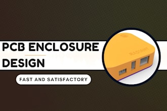 design a custom pcb enclosure and electronics housing