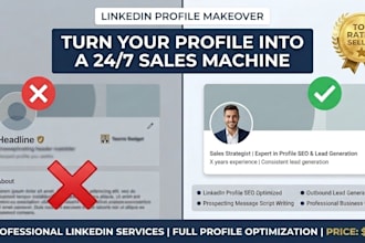 be your linkedin sales specialist and b2b lead generator