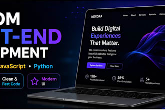 build a modern website