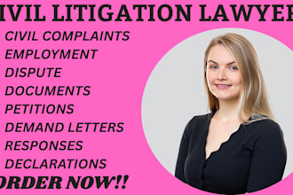 civil lawyer in newyork for complaints,employment dispute,petition,legal advice