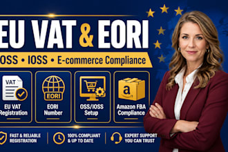 register your eu vat, eori and oss ioss for ecommerce