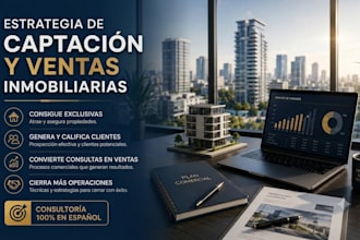 create a real estate prospecting and sales strategy for your properties